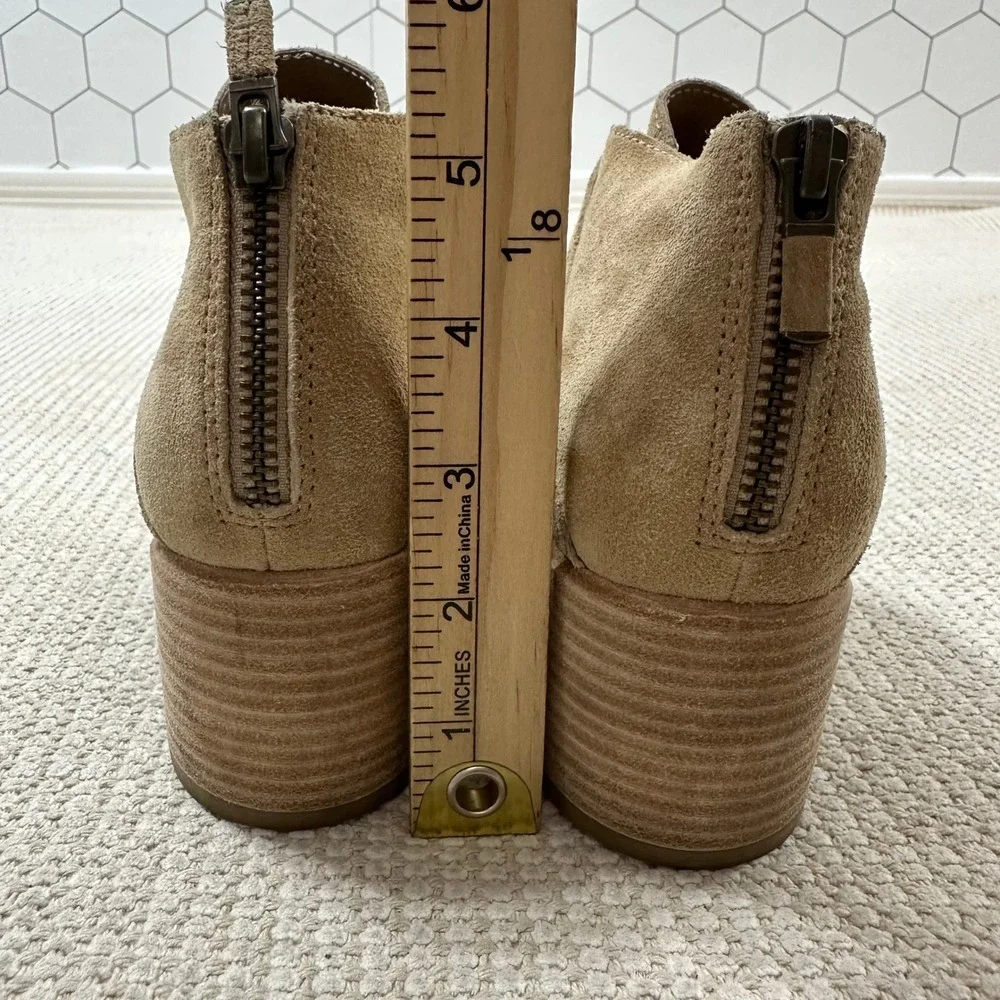 Eileen Fisher suede ankle